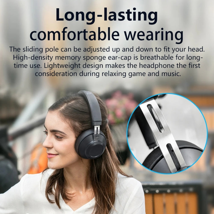 BT5 Bluetooth 5.0 Headband Headset - Black