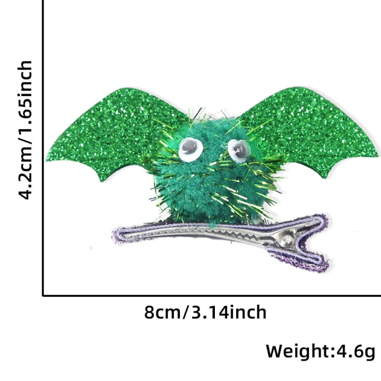 1pair Halloween Bat Hairpin Children Costume Headdress
