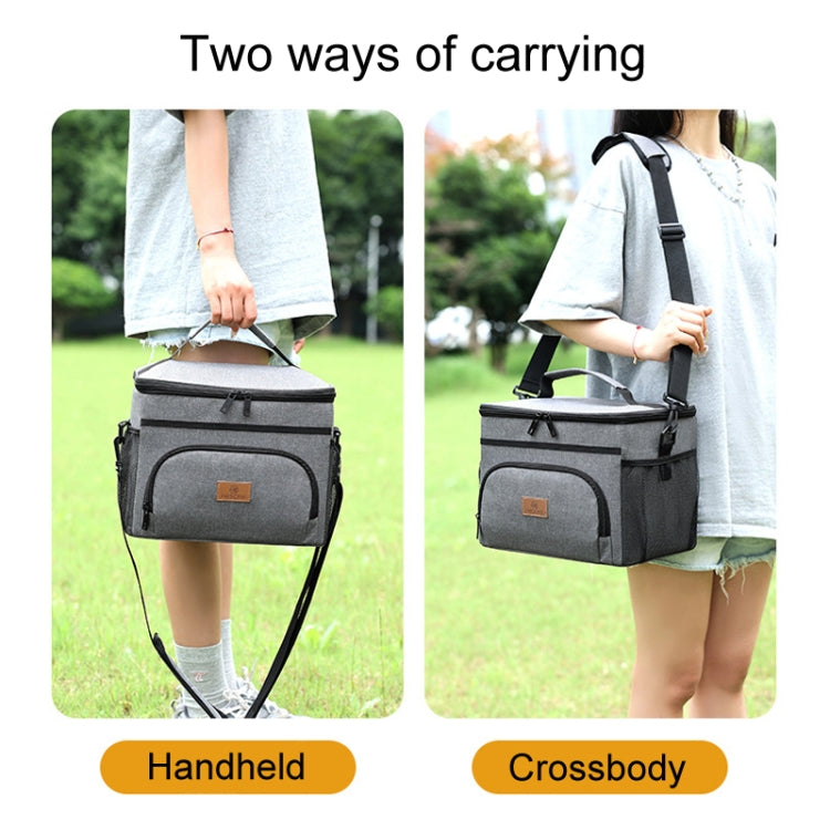 Camping Portable Insulated Pack Outdoor Picnic Large Capacity Lunch Bag
