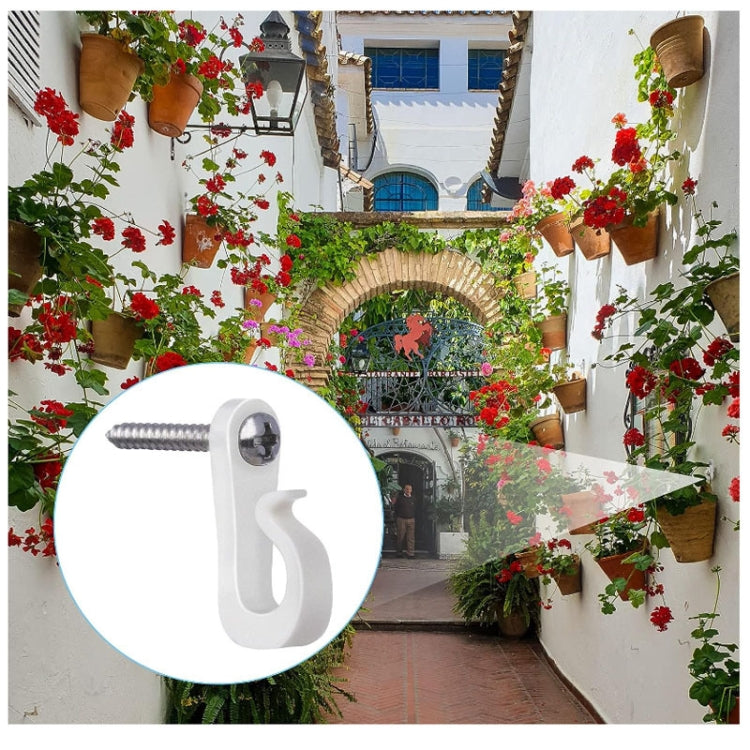 45pcs /Box Holiday Lights Hanger Hooks With Phillips Screw For Wire And Led Light