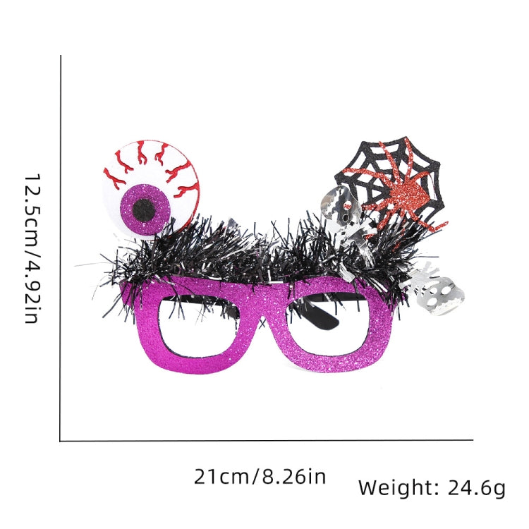 Halloween Party Decoration Glasses Masquerade Costume Props Spider Eyeball Skull
