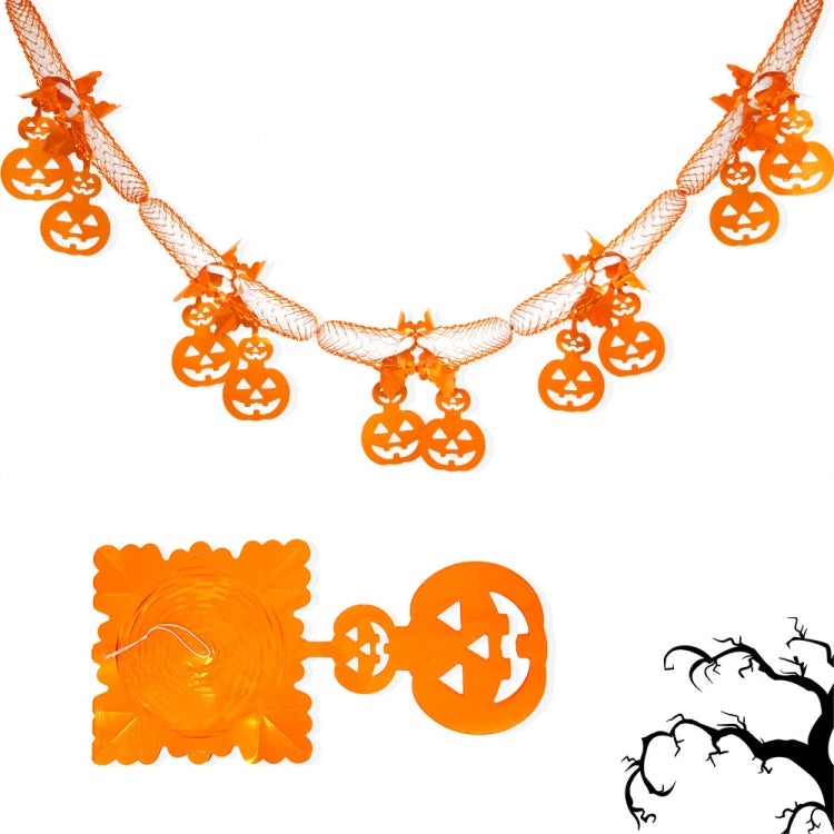 3m Halloween Honeycomb Garland Pendant Spider Bat Party Flag Scene Layout Props