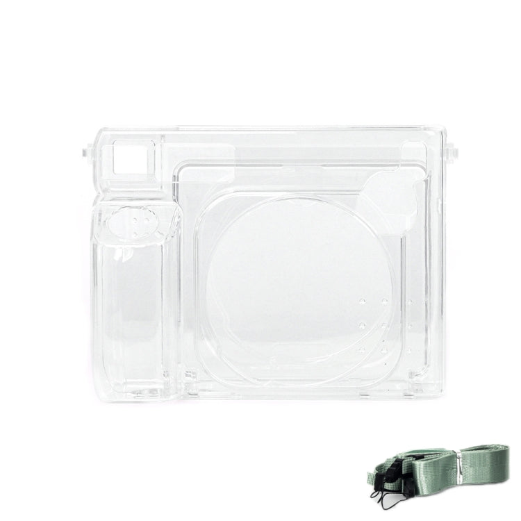 For Fujifilm Instax WIDE 400 Durable Scratch-Resistant Drop-Resistant PC Storage Case - Transparent