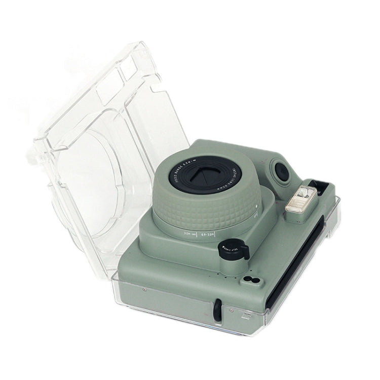 For Fujifilm Instax WIDE 400 Durable Scratch-Resistant Drop-Resistant PC Storage Case - Transparent