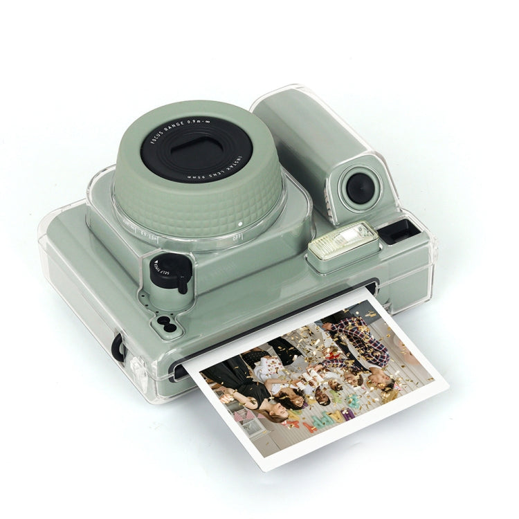 For Fujifilm Instax WIDE 400 Durable Scratch-Resistant Drop-Resistant PC Storage Case - Transparent