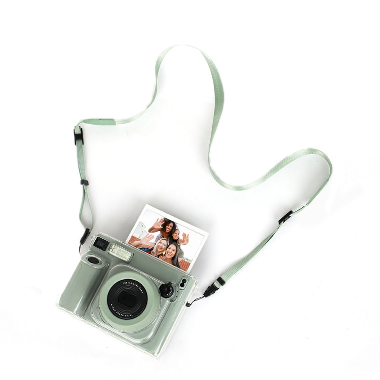 For Fujifilm Instax WIDE 400 Durable Scratch-Resistant Drop-Resistant PC Storage Case - Transparent