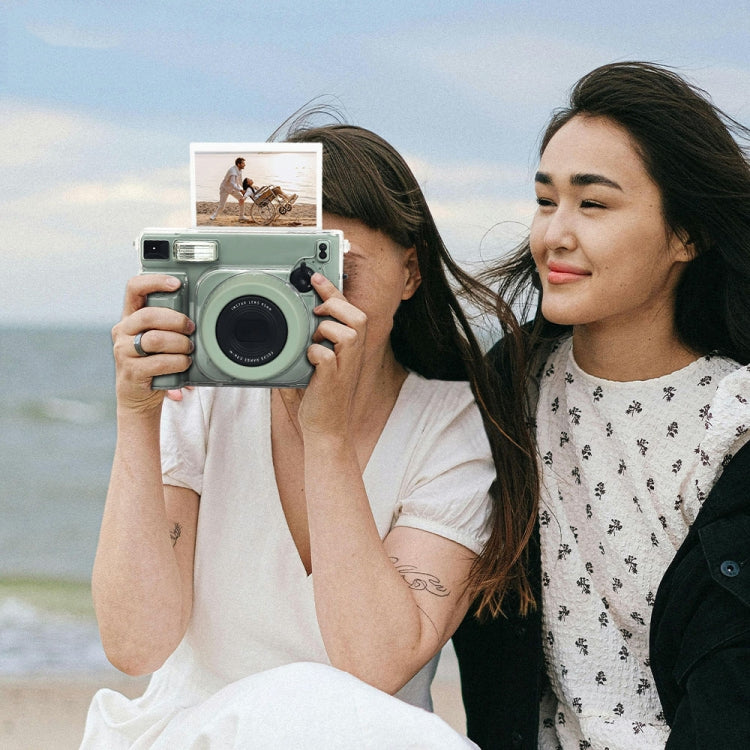 For Fujifilm Instax WIDE 400 Durable Scratch-Resistant Drop-Resistant PC Storage Case - Transparent