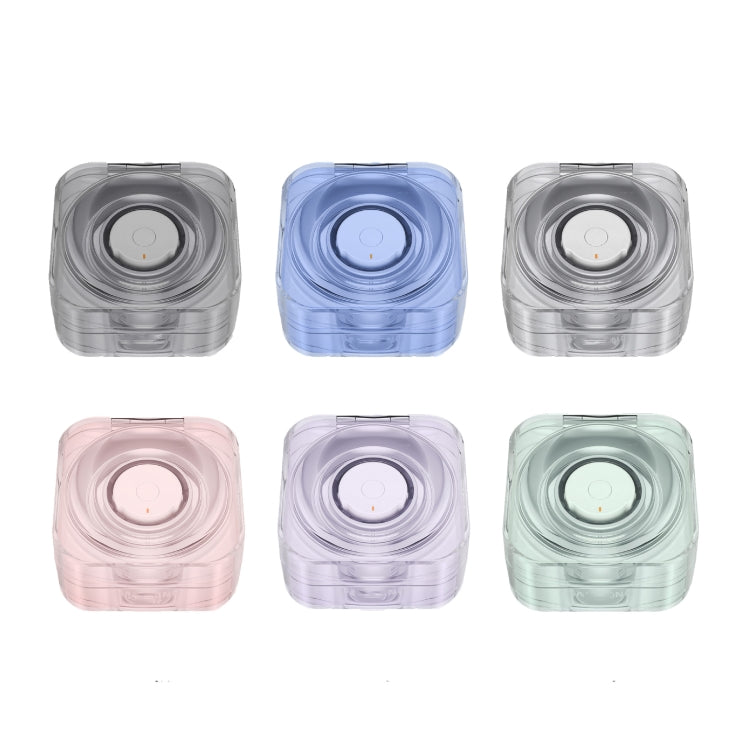 For Samsung Galaxy Ring Charging Case Protective Cover Smart Ring Accessories - Transparent