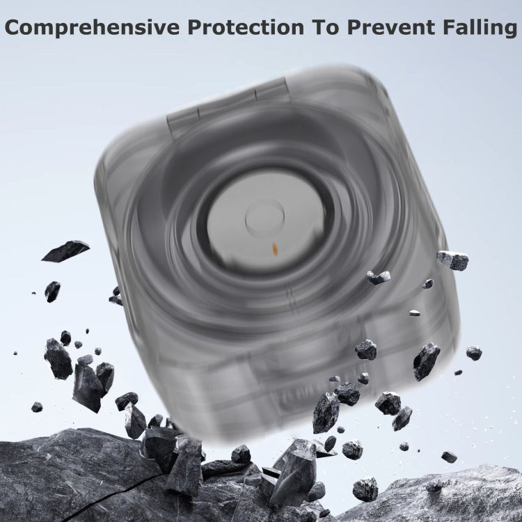 For Samsung Galaxy Ring Charging Case Protective Cover Smart Ring Accessories - Transparent