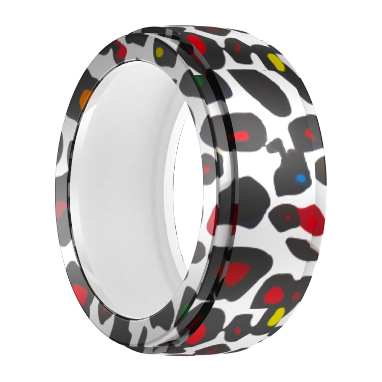 For Samsung Galaxy Ring / Oura Ring Silicone Elastic Printing Cover Scratch Resistant Case, Size: M