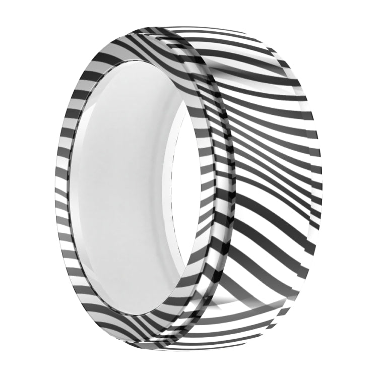 For Samsung Galaxy Ring / Oura Ring Silicone Elastic Printing Cover Scratch Resistant Case, Size: M