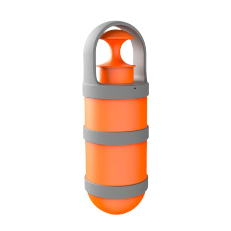 Pet Outing Portable Poop Scooper Dog Feces 6 Claws Pick Up Tools - Orange