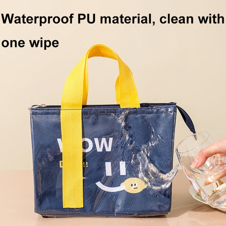 PU Cartoon Waterproof Thickened Insulated and Cooling Lunch Bag