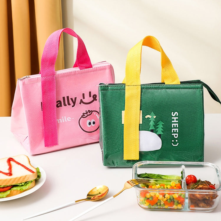 PU Cartoon Waterproof Thickened Insulated and Cooling Lunch Bag