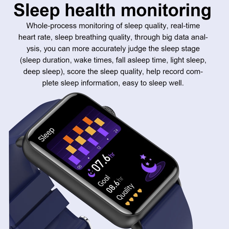 Smart Watch Ring ECG Temperature Heart Rate Blood Pressure Health Bluetooth Talking Watch, Color: Brown Leather