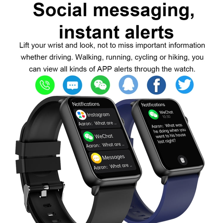 Smart Watch Ring ECG Temperature Heart Rate Blood Pressure Health Bluetooth Talking Watch, Color: Brown Leather