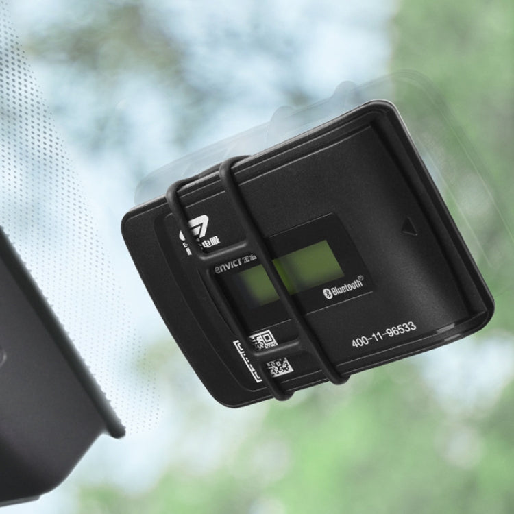 Automotive Removable ETC Slide Bracket Car Anti-Drop Holder, Color: Black
