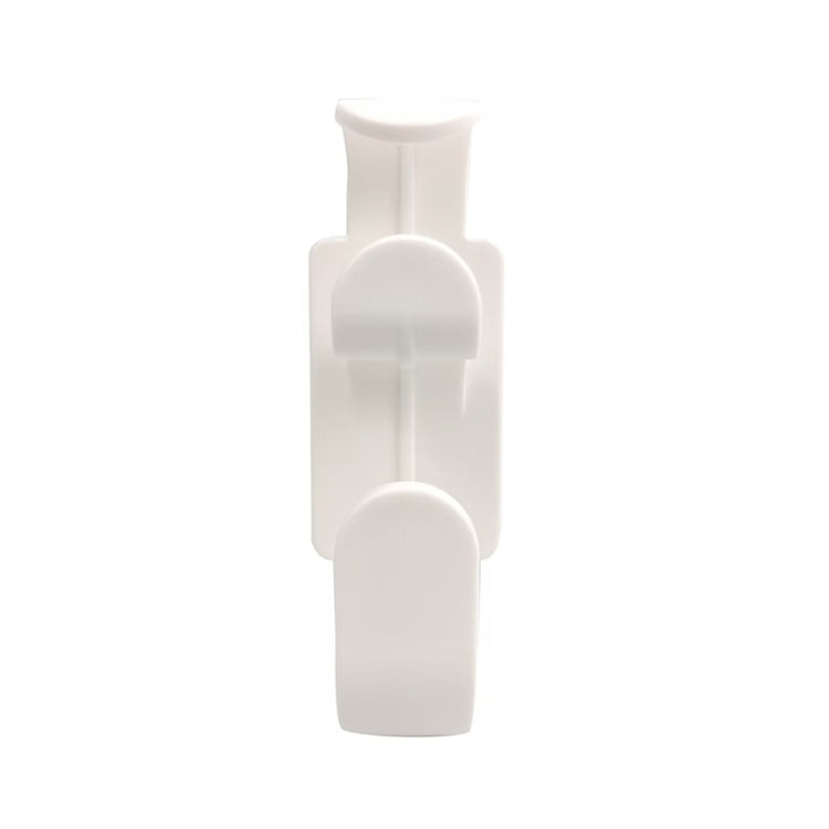 ABS Plastic Hooks Self-adhesive Ventilator Line Hook - White