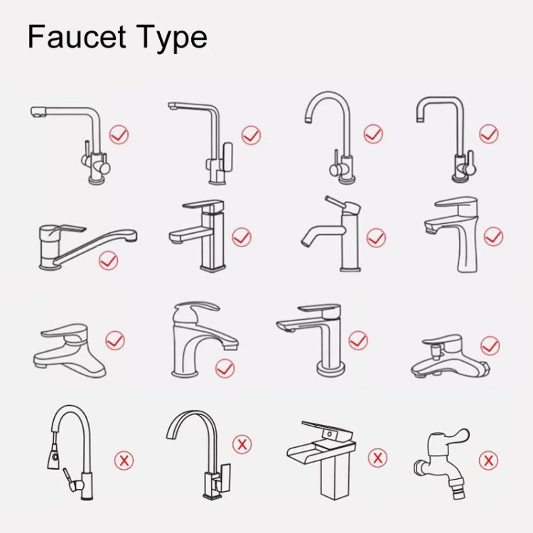 3 Gear Water Outlet Pull-out Anti-splash Kitchen Faucet Cold and Hot Household Swivel Washbasin Sink Faucet