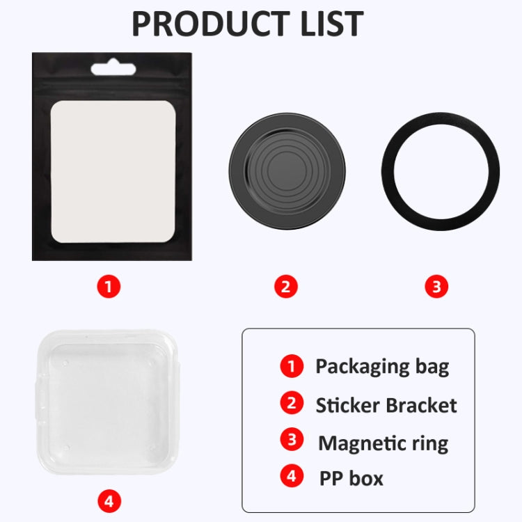 Magnetic Wall Sticker Phone Holder Car Kitchen Bathroom Phone Stand