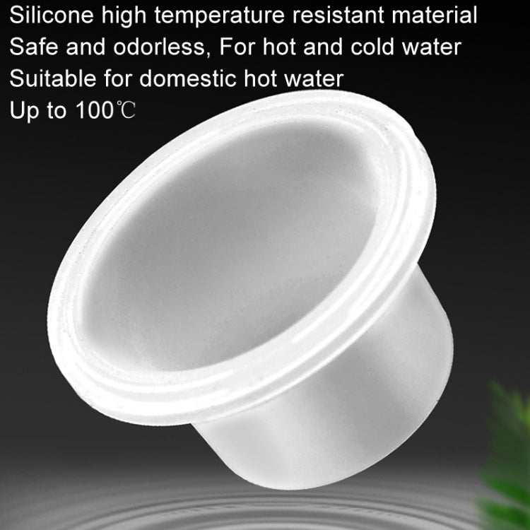 10pcs Silicone Cover Safety Gasket Faucet Valve 4 Points Connector Waterproof Sealing Ring Gasket