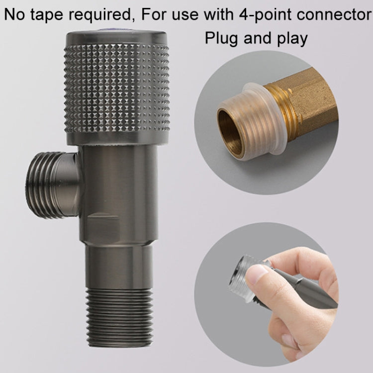 10pcs Silicone Cover Safety Gasket Faucet Valve 4 Points Connector Waterproof Sealing Ring Gasket
