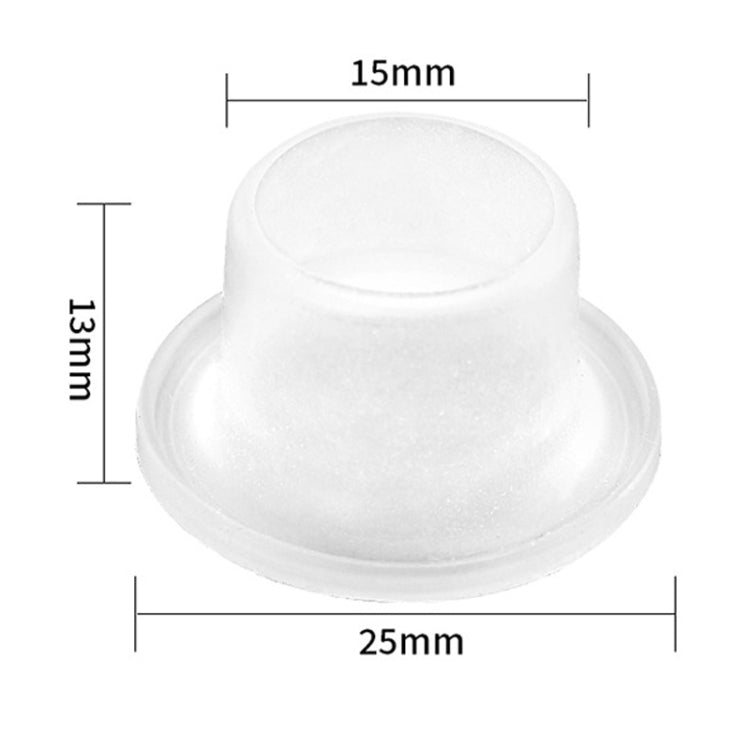 10pcs Silicone Cover Safety Gasket Faucet Valve 4 Points Connector Waterproof Sealing Ring Gasket