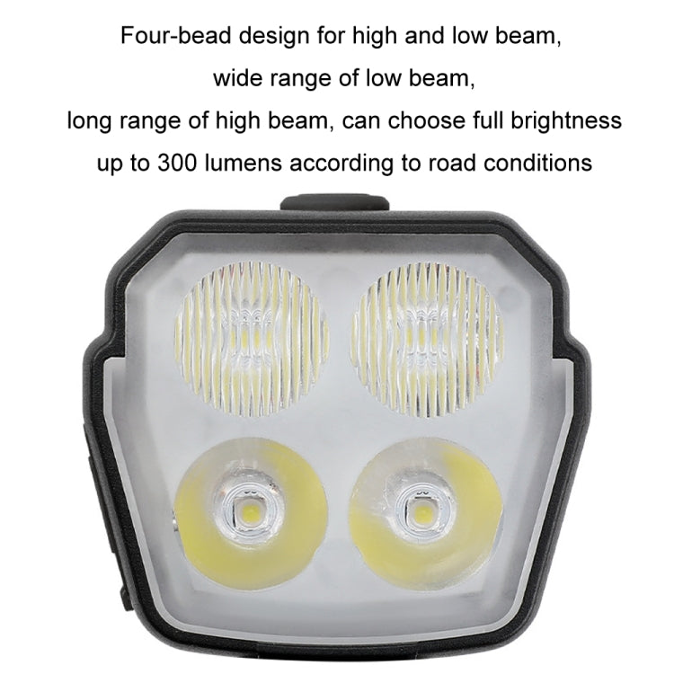 Bicycle Night Riding High Brightness Headlight Flashlight, Style: Headlight