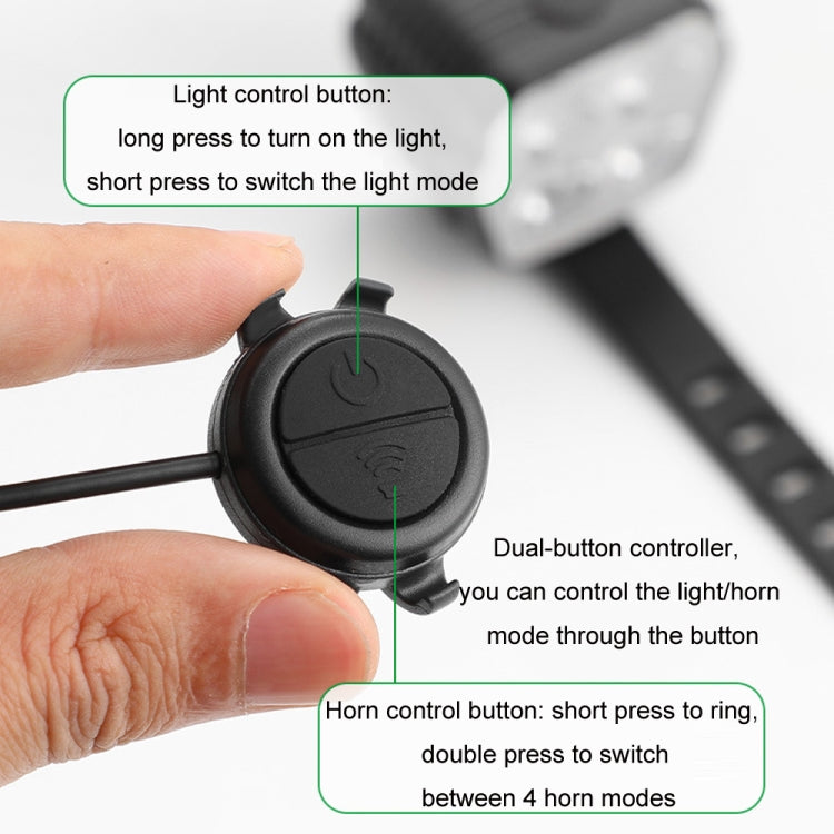 Bicycle Night Riding High Brightness Headlight Flashlight, Style: Headlight