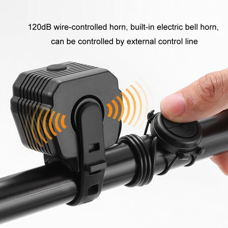 Bicycle Night Riding High Brightness Headlight Flashlight, Style: Headlight