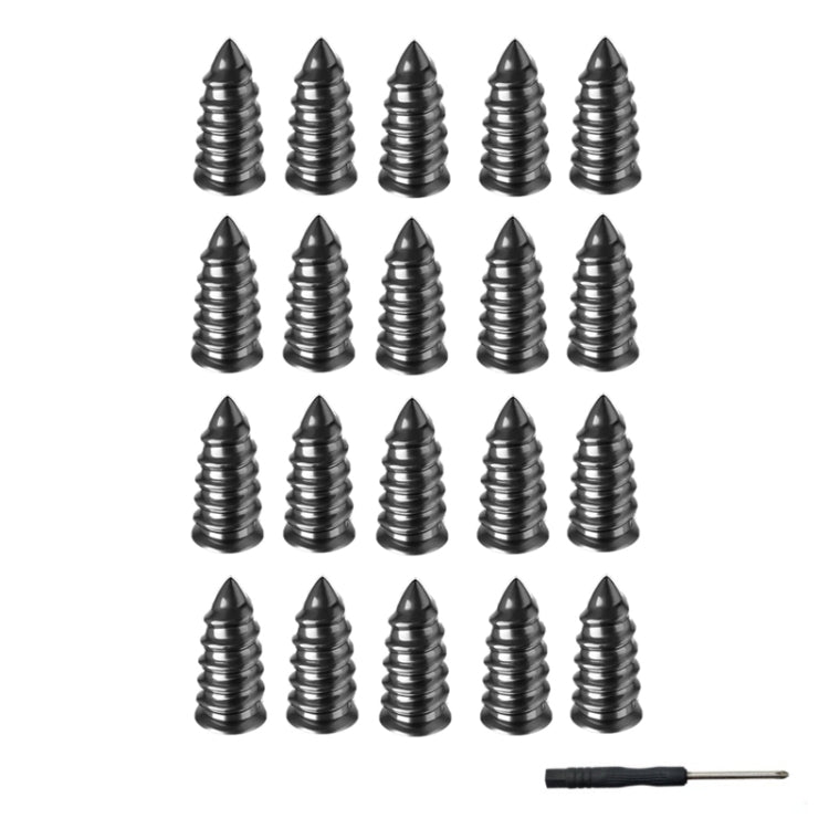 Electric Motorcycle Vacuum Tire Repair Nails, Set: 20pcs Small + Screwdriver