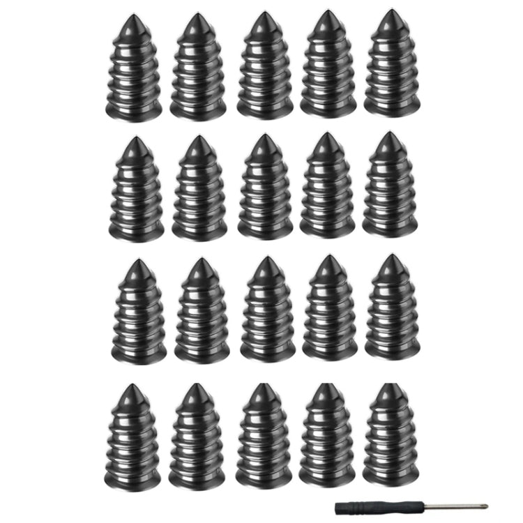 Electric Motorcycle Vacuum Tire Repair Nails, Set: 20pcs Large + Screwdriver