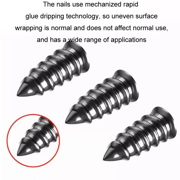 Electric Motorcycle Vacuum Tire Repair Nails, Set: 5pcs Small + Screwdriver
