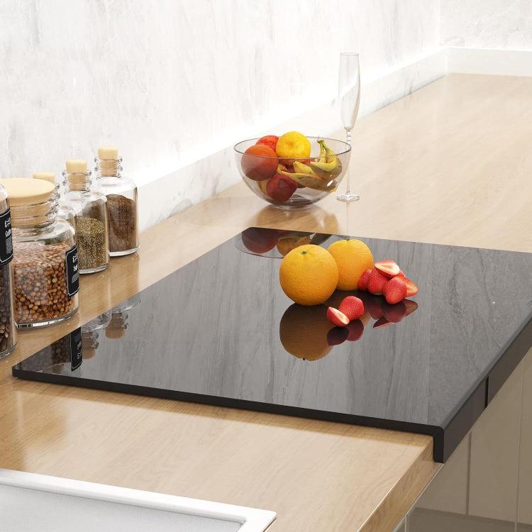 Kitchen Counter Acrylic Cutting Board With Counter Lip 45 x 35cm