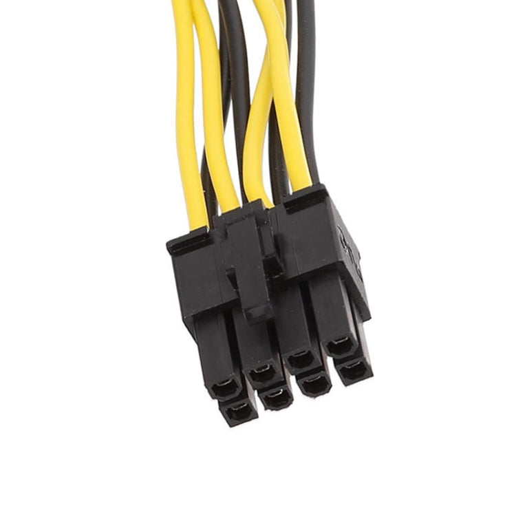 15cm IDE Power Dual Large 4Pin To EPS 8Pin CPU Supply Cable