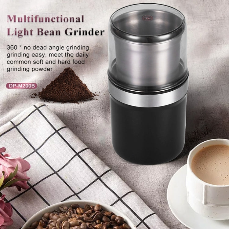 Single Cup Cross Knife Small Electric Grinder Coffee Bean Grains Fine Grinding Powder Machine EU Plug