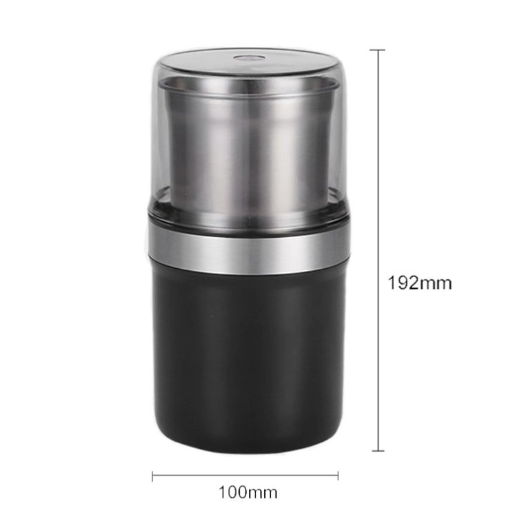 Single Cup Cross Knife Small Electric Grinder Coffee Bean Grains Fine Grinding Powder Machine UK Plug