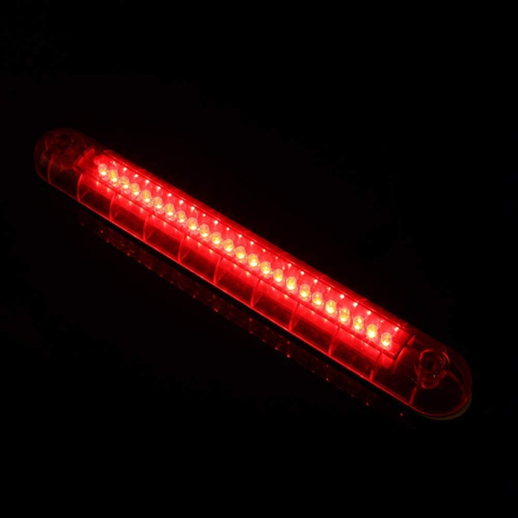 24 LED Universal Car Modified High-mounted Brake Light Taillight - Red Light