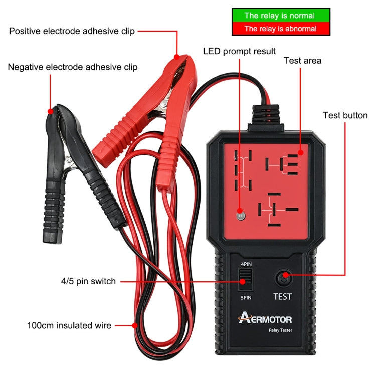 AERMOTOR Automotive Circuit Relay Tester Repair Tool - AERBJ-707