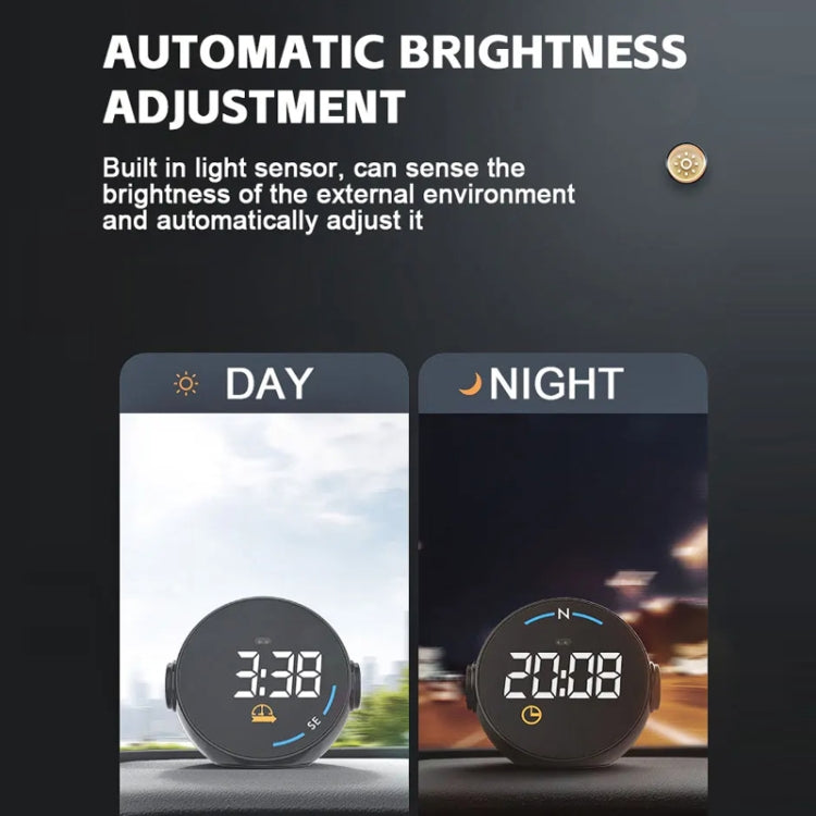 Head-up Display USB Powered Car GPS Altitude Meter - H600G