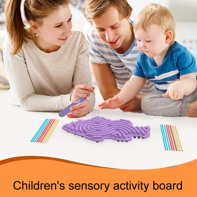 Children Educational Toys Stress Relief Silicone Sensory Activity Board