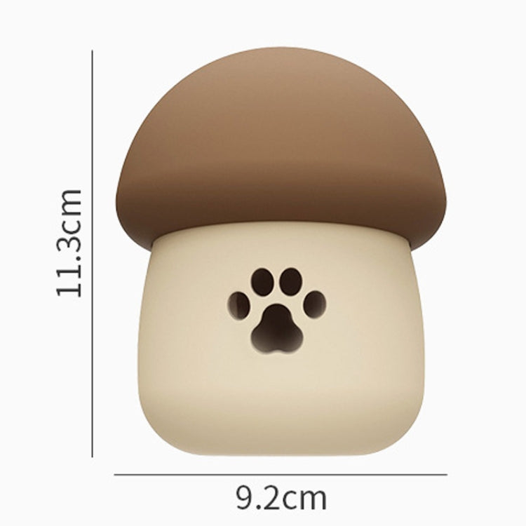 Pet Toys Food Drainer Dog Educational Slow Food Toys, Style: Mushroom