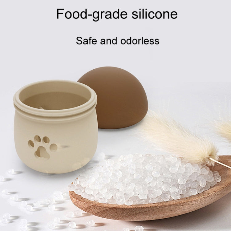 Pet Toys Food Drainer Dog Educational Slow Food Toys, Style: Mushroom