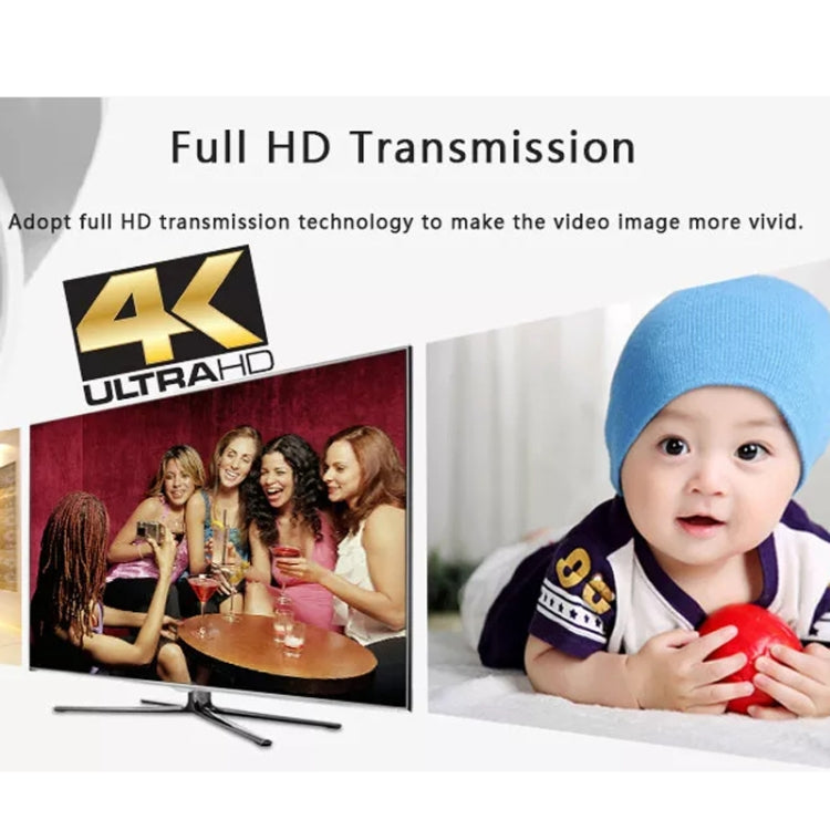HDMI To RJ45 Single Ethernet Cable 100m Extender 4K HD Cable Signal Amplifier EU Plug
