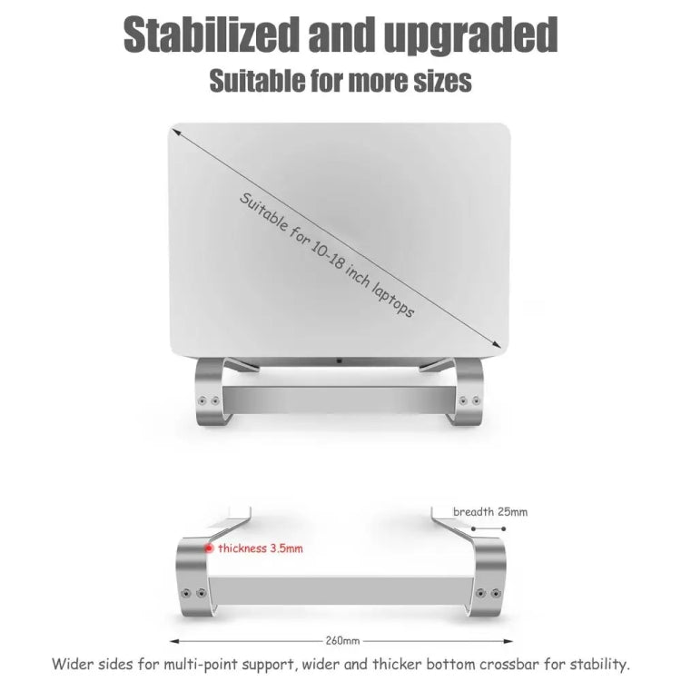 Aluminum Alloy Desktop Laptop Stand