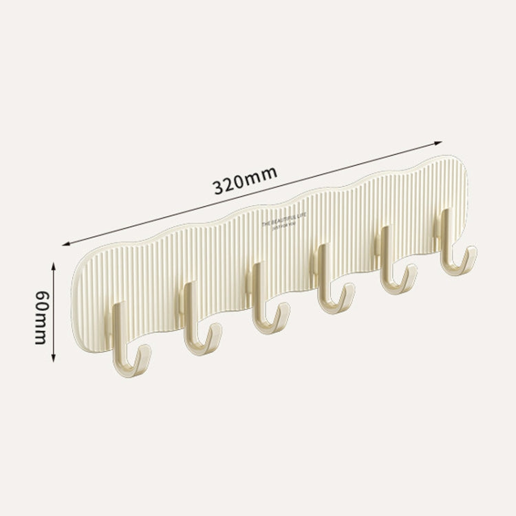 Household No-Punch Fixed Hooks Bathroom Hanging And Storage Hooks