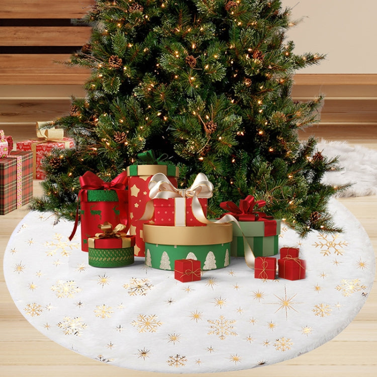 40cm Christmas Tree Skirt Mat Christmas Tree Bottom Foot Carpet Party Decoration