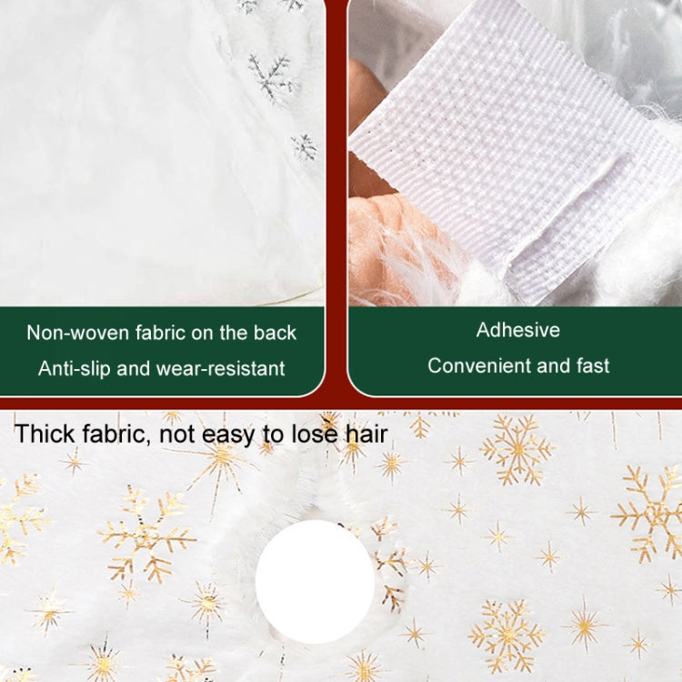 40cm Christmas Tree Skirt Mat Christmas Tree Bottom Foot Carpet Party Decoration