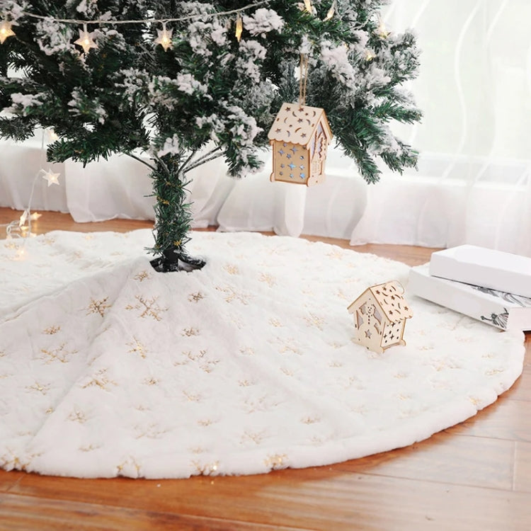 40cm Christmas Tree Skirt Mat Christmas Tree Bottom Foot Carpet Party Decoration
