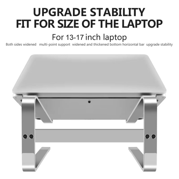 Desktop Aluminum Alloy Heightened Heat Dissipation Laptops Stand